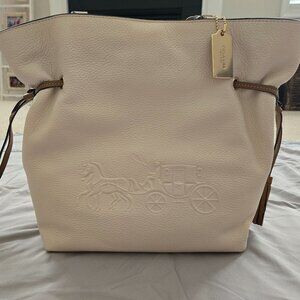 Coach Andy Tote With Horse And Carriage